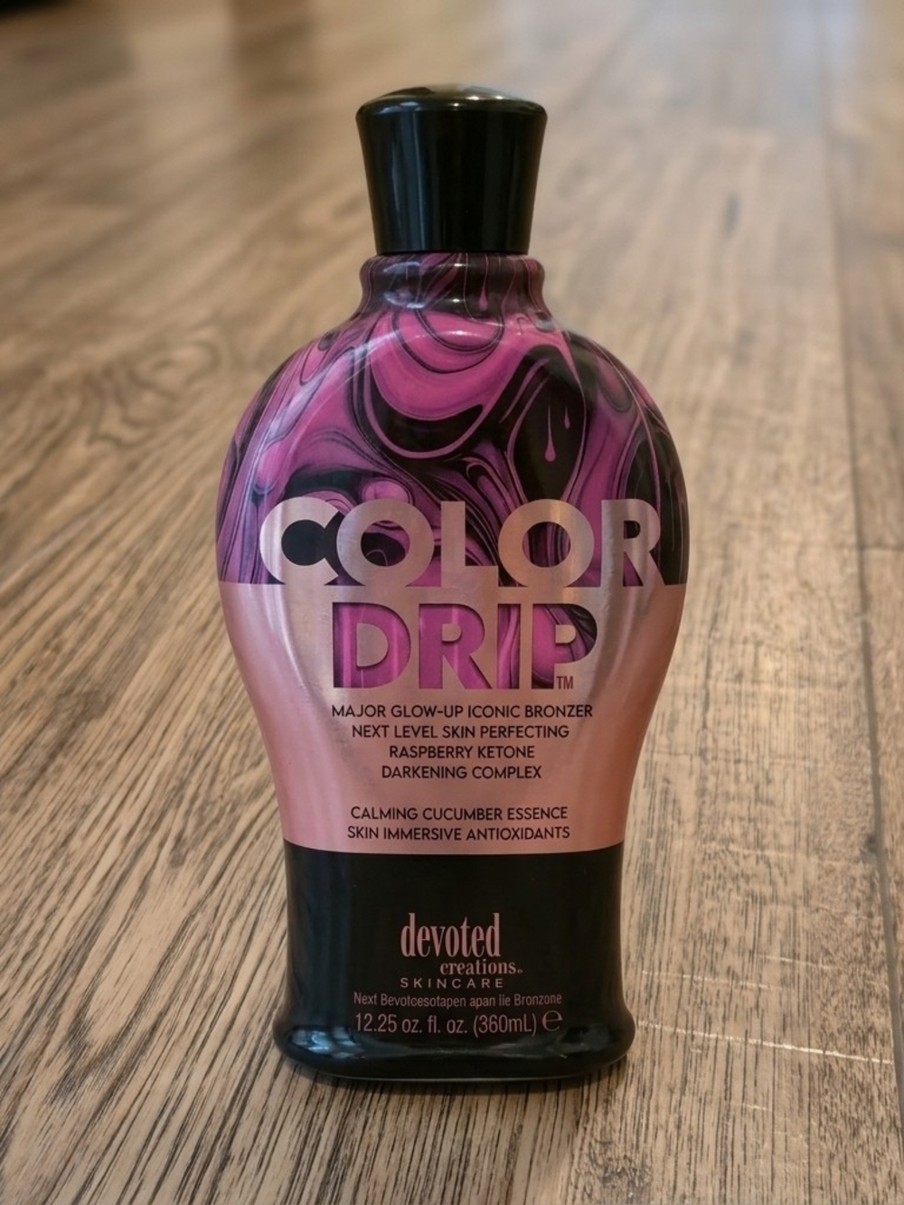 Devoted Creations Color Drip Major Glow-Up Iconic Bronzer Tanning Lotion 12.25oz